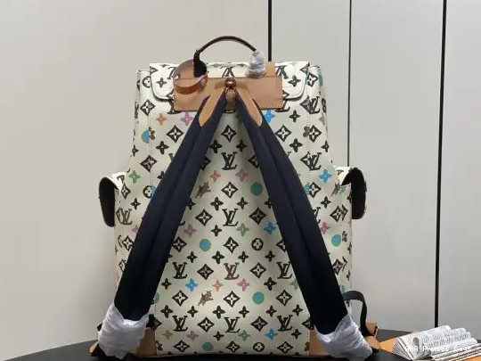 AAA Pruses Bags VUITTON CHRISTOPHER LOUIS Backpack-41*48*13CM 0603